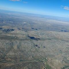 Verortung via Georeferenzierung der Kamera: Aufgenommen in der Nähe von West Coast DC, Südafrika in 4000 Meter